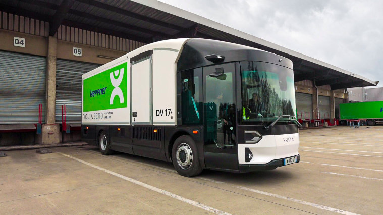 Volta Trucks announces first implementation of its new full-electric Volta Zero with Truck as a Service charging infrastructure to Heppner 